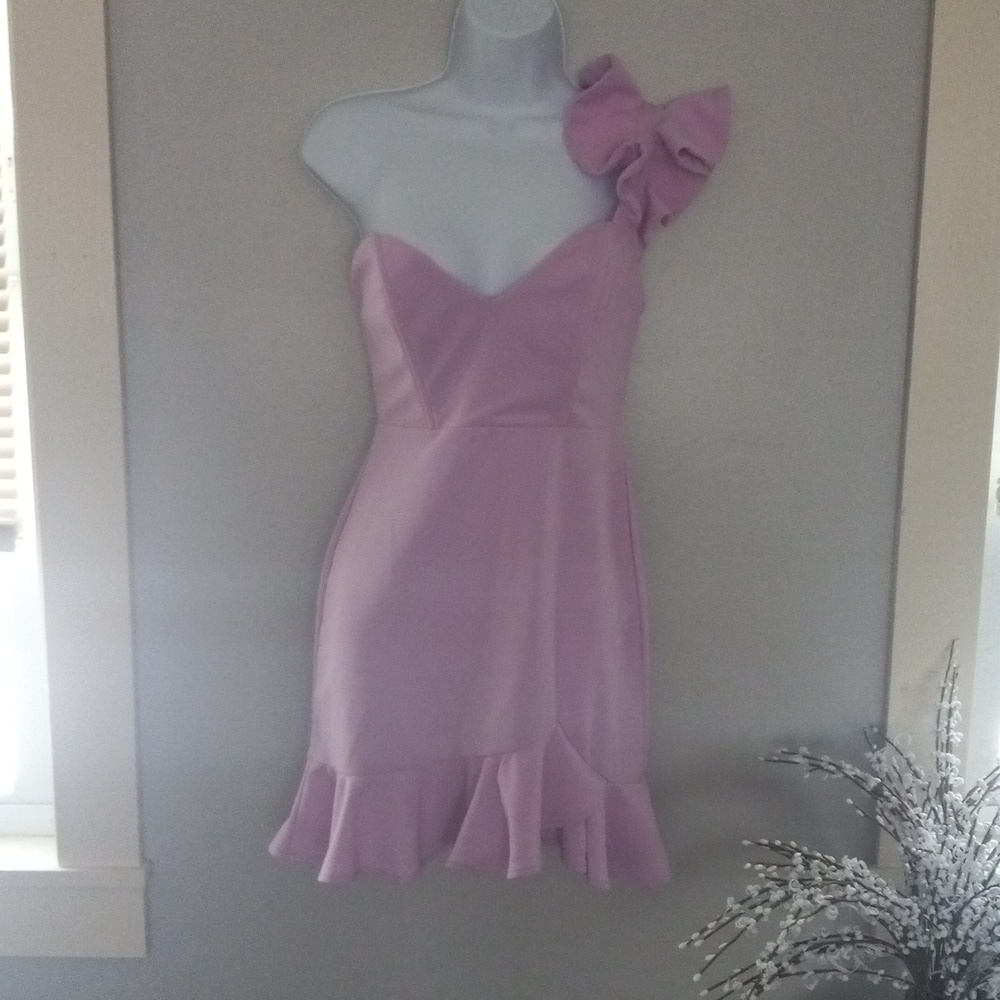 Fiestar Prom Pageant Dress, Size M, One Shoulder, NWT